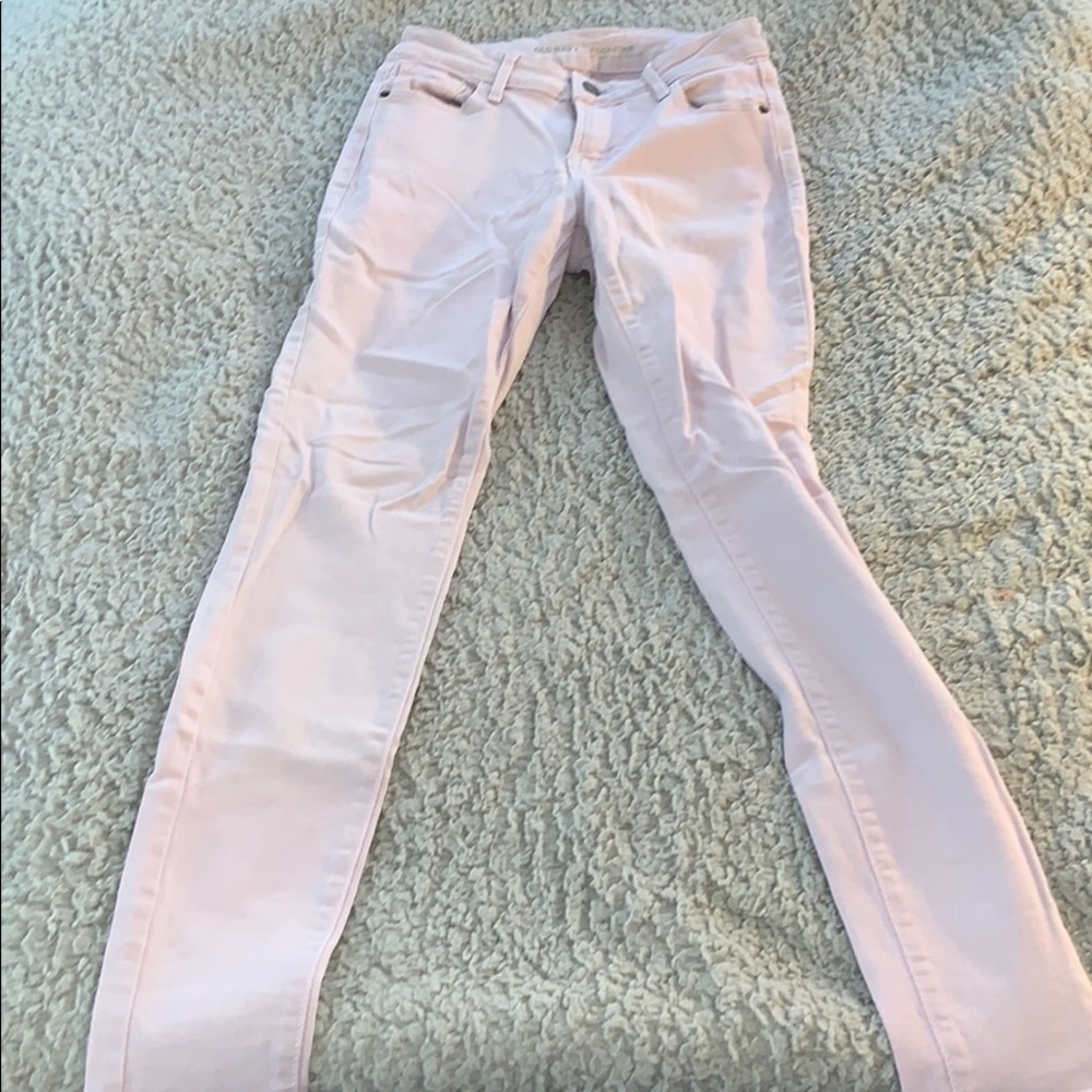 Lilac Mid-Rise Jeans